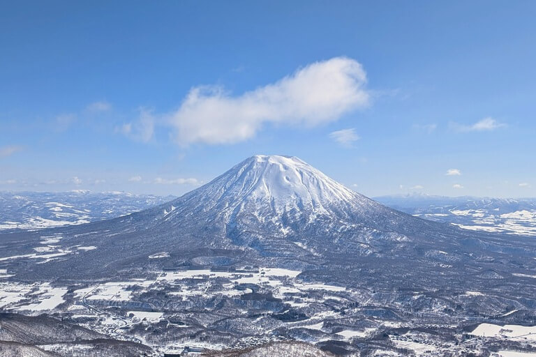 Yotei mountain in Hokkaido, Japan